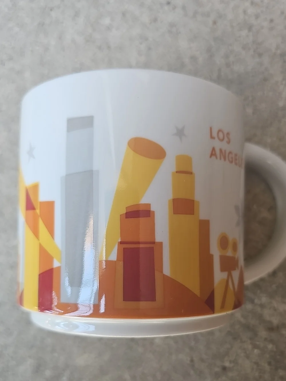 Starbucks Los Angeles California You are Here Coffee Mug 2016 City Collectible